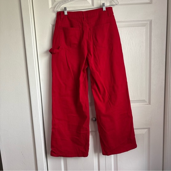 Red American Bazi Cargo Pants - Size Large - Picture 4 of 5